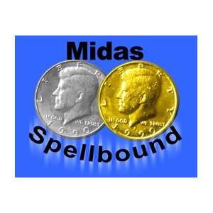   SpellBound Half Dollar Magic Coin Trick Close Up 