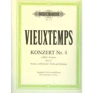  Vieuxtemps   Concerto No 4 In D Minor Op 31 For Violin and 