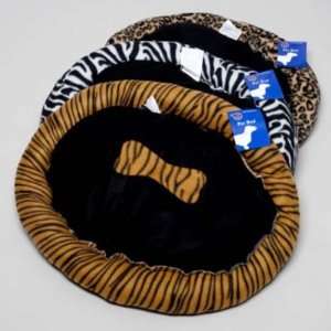  Oval Animal Print Pet Bed Case Pack 6 