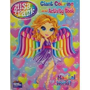  Lisa Frank Coloring & Activity Book ~96 Pg A Magical World 