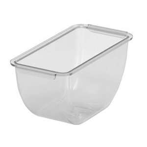 San Jamar 1.5 Pint Standard Depth Chillable Trays, for The Dome 