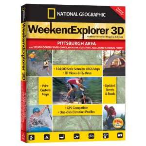 TOPO Weekend Explorer 3D Outdoor Recreation Mapping 