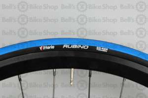 Vittoria Rubino III Tire 700x23 BLUE Road Track Bike 641740161103 