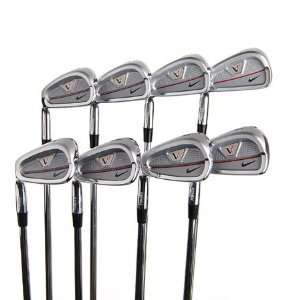  New Nike Victory Red Split Cavity Forged Iron Set 3 PW 