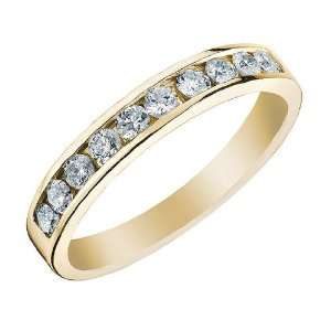  Diamond Anniversary and Wedding Band 1/2 Carat (ctw) in 