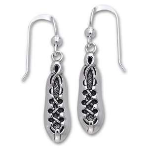 Irish Dancing Earrings   Sterling Silver