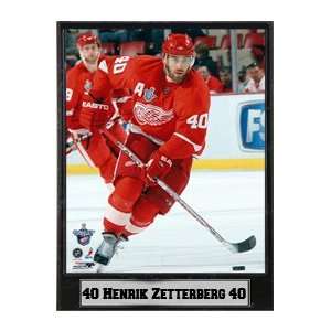 Henrik Zetterberg Photograph Nested on a 9x12 Plaque_9