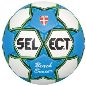 Select Beach Soccer Balls BLUE/WHITE/BLACK/GREEN 5  Sports 