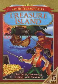 Audio Book by Digiview Entertainment Treasure Island, 5 CD Set. 320 