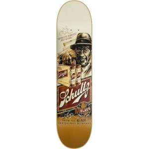  Slave Anthony Schultz Sixer Gold Skateboard Deck   8 x 32 