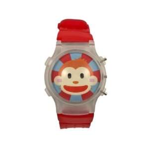  Flip Top Light up Watch   Monkey