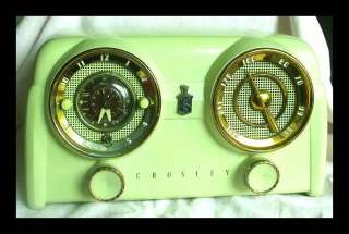 Vintage Crosley Bakelite D 25 CE Radio Tube Dashboard Alarm  