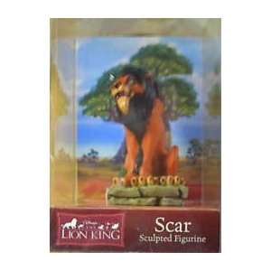  Walt Disney   The Lion King   Scar   Scultped Figurine 