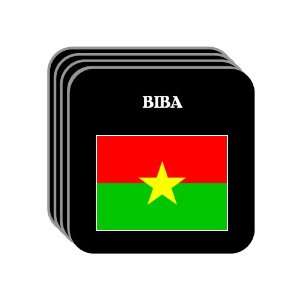  Burkina Faso   BIBA Set of 4 Mini Mousepad Coasters 