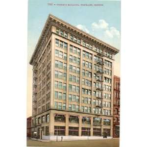  1915 Vintage Postcard   Corbett Building   Portland Oregon 