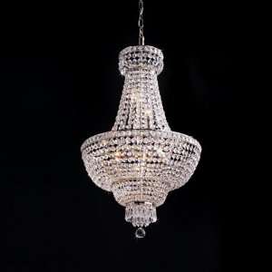 Symphony Hall Crystal Glass Chandelier   7 Lights