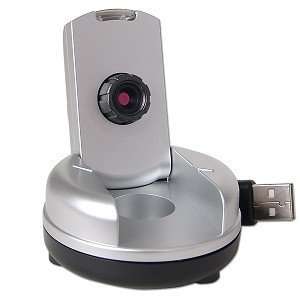  Hicam 1/4 300k 640x480 Foldable USB Webcam (Silver/Black 