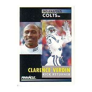  1991 Pinnacle #194 Clarence Verdin