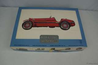 Pocher Alfa Romeo 8C 2300 Monza 1931 Model Car Kit 1/8 scale In 
