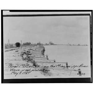  Near McCall,Louisiana,LA,Mississippi River,1927 Flood 