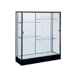 Colossus Floor Display Case with Plaque Fabric (60Wx66H)  