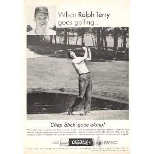 Ralph Terry New York Yankees Baseball Legend 1964 Original 