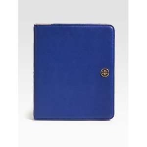  Tory Burch Robinson Saffiano Leather Tablet Case   Black 