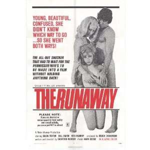  The Runaway Poster 27x40 Gilda Texter Beach Dickerson Rita 