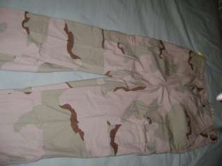 NWT BDU desert Camo pants fits various sizes Mint hunting  