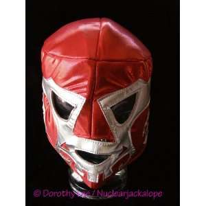 Lucha Libre Wrestling Halloween Mask Canek red