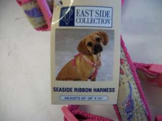 EAST SIDE COLLECTION Seaside Ribbon Harness Pink XS  