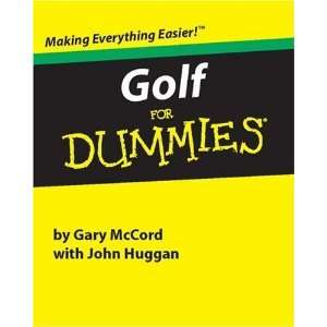  Golf for Dummies [Hardcover] Gary Mccord Books
