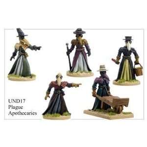    28mm Fantasy   Undead Plague Apothecaries (5) Toys & Games