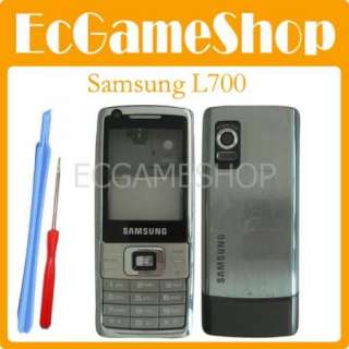 NEW Silver Fascia Housing Case Cover for Samsung L700  