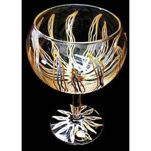  Enchantment Design   Hand Painted   Grande Goblet   17.5 
