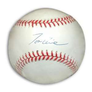  Autographed Tom Glavine Baseball