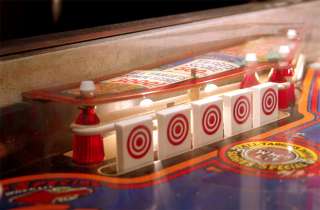   Red Bullseye 4 Pack Drop Target Set KISS NITRO Pinball Machine  