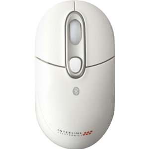  White Rechargeable Bluetooth Notebook Mouse Pc And Mac 