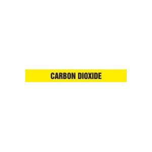 CARBON DIOXIDE   Cling Tite Pipe Markers   outside diameter 3 1/4   5 