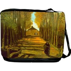  Van Gogh Art Autumn Messenger Bag   Book Bag   School Bag 