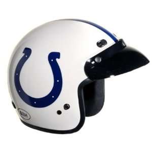   NFL Motorcycle 3/4 Helmet. Vented. NFL and DOT Approved. 520 Colts
