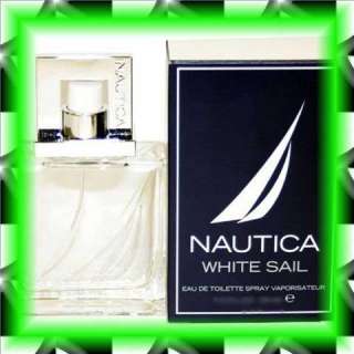 NAUTICA WHITE SAIL 3.4 oz (100 ml) (EDT) Eau de Toilette Spray for Men 