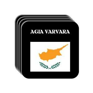  Cyprus   AGIA VARVARA Set of 4 Mini Mousepad Coasters 