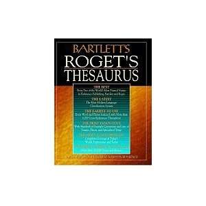    Bartletts Rogets Thesaurus[Hardcover,1996] various Books