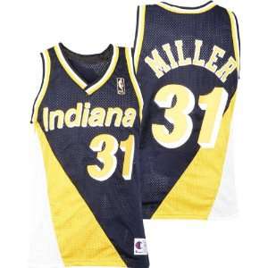 Reggie Miller Navy NBA Swingman Indiana Pacers Jersey  