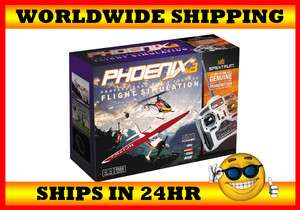 Phoenix R/C Pro FLIGHT Simulator Version 3.0 DX5e RADIO MD2  