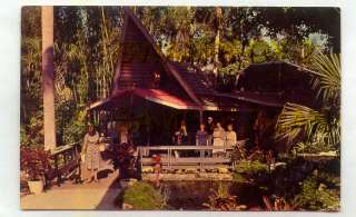 Balinese Entrance McKee Gardens Vero Beach FL *1971*  