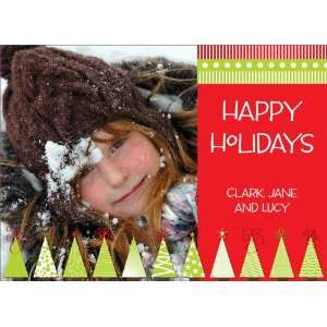  Holiday Trees Photo Card   100 Cards
