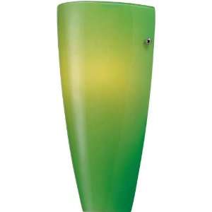   LS 1696GRN Beta   5 Wall Lamp, Finish GreenGlass