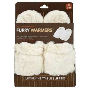  Furry Warmers Slippers Cream